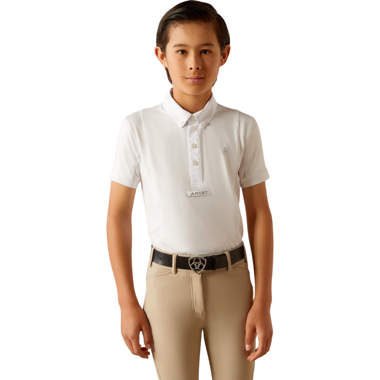 2025 Ariat Junior TEK Show Shirt 10054568 - White